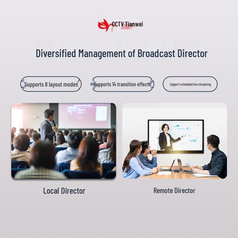Integrated 4-Channel HD Conference Recording System (CN version)