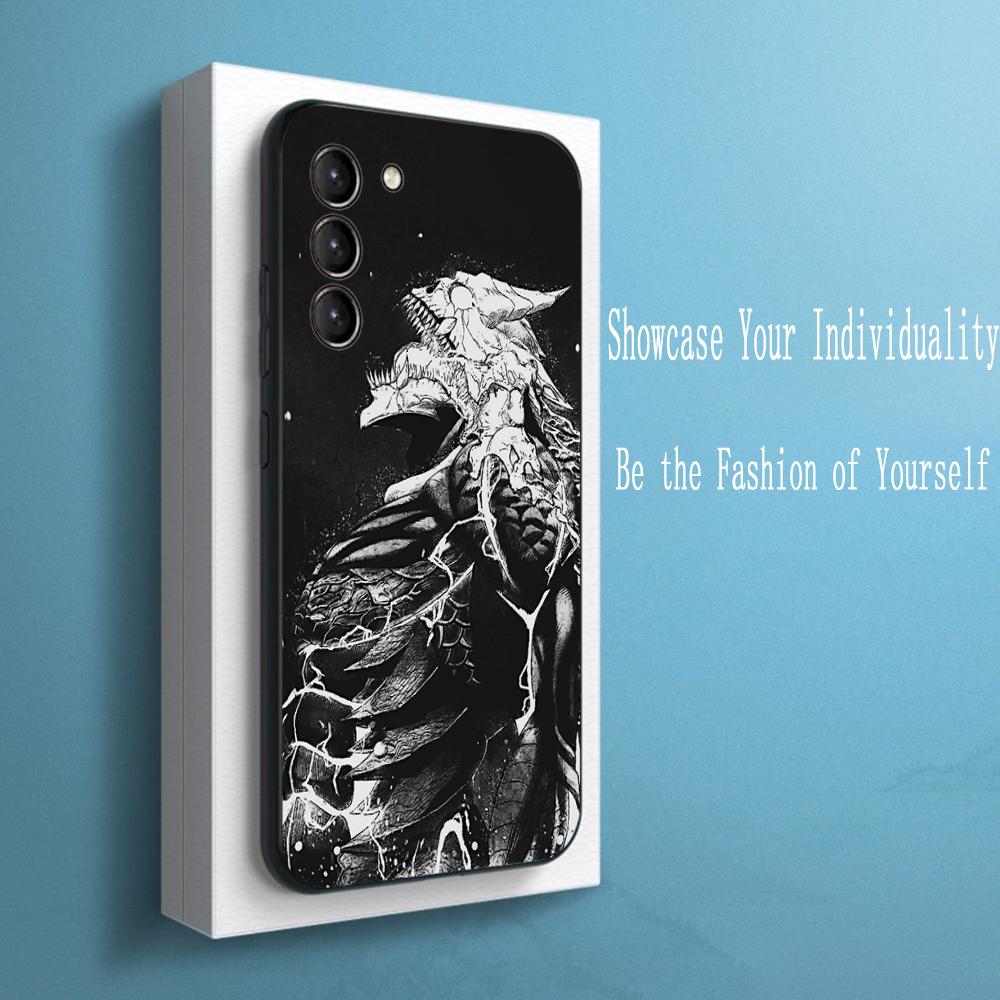 

Kaiju No 8 japan hot anime Phone Case For Samsung Galaxy S25 S24 S23 S22 S21 S20 Plus Ultra Note20 Soft Black Samsung S23