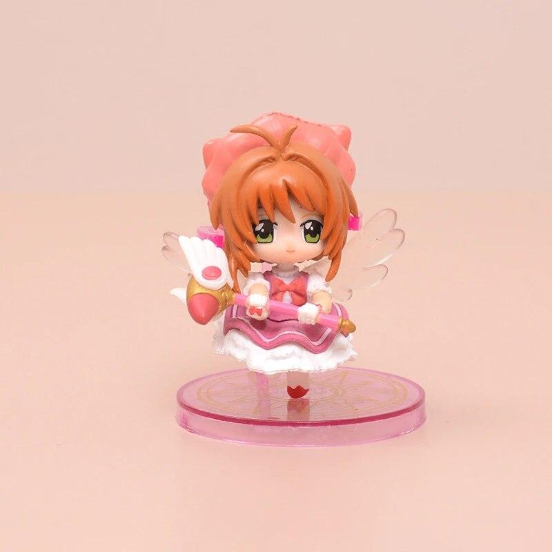 Q Version Card Captor Doll Figure Model Toy Anime Pvc Toys Cartoon Cake Models Ornaments Gifts