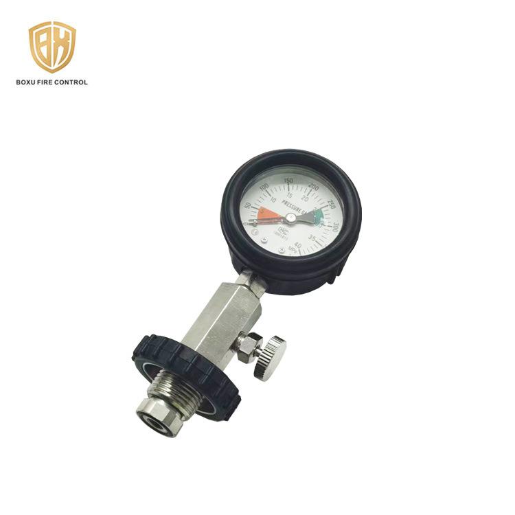 Air Respirator High-Pressure Hose with Alarm & Pressure Gauge Assembly