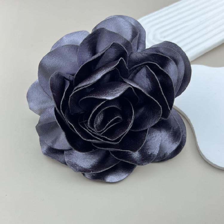 Fashionable French Flower Lapel Pin Fabric Brooch Jewelry for Women Fashionistas