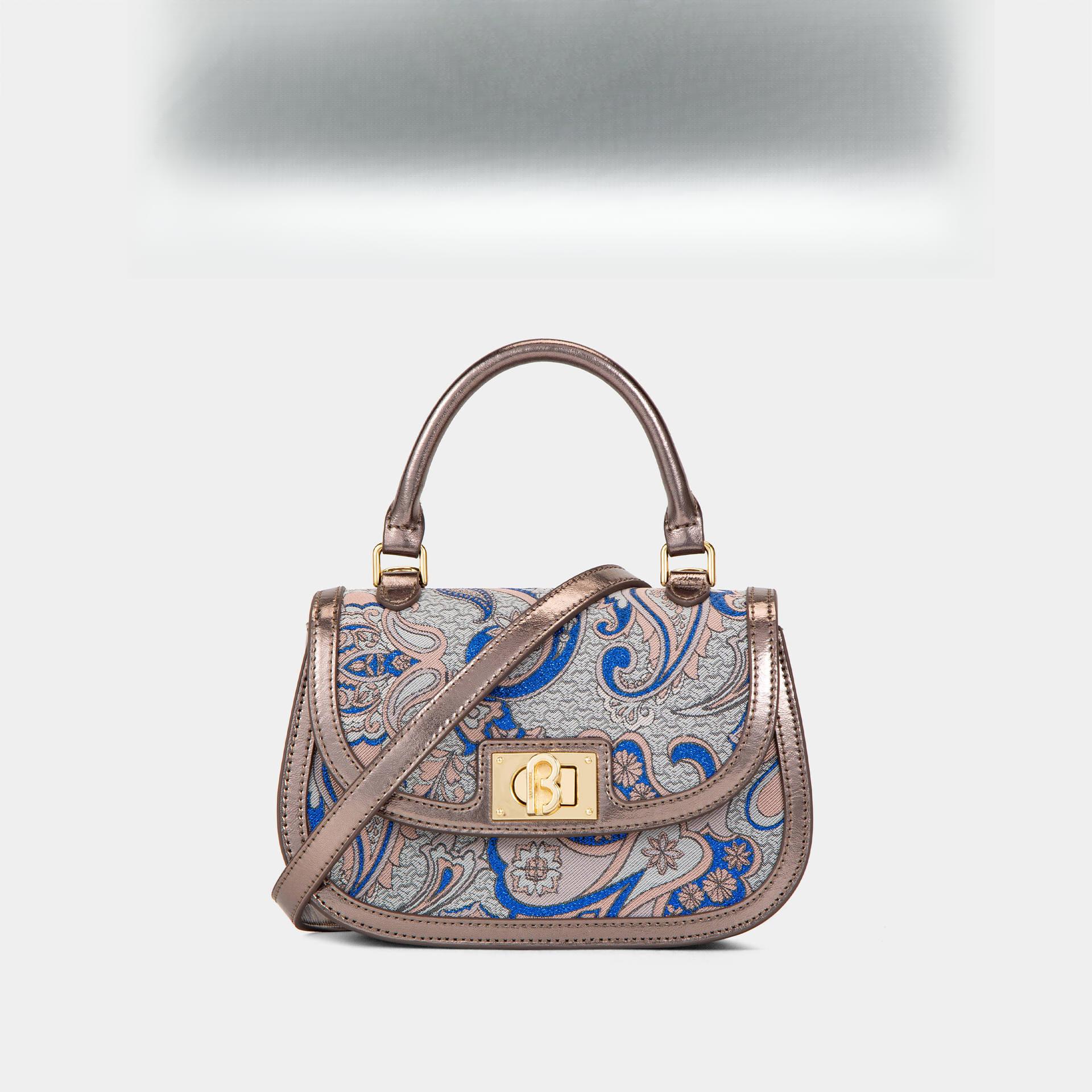 

Вышитая сумка в китайском стиле «Бамбуковый сустав» No specification синий