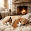 Realistic Pet Soothing Plush Toys Comfortable Dog Heartbeat Toy Plush Dog Toy  Pet Soothing