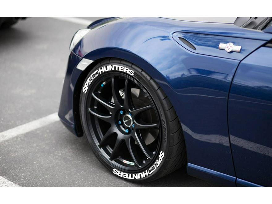 Speedhunters 3D Stereo Gummi Auto Reifen Aufkleber