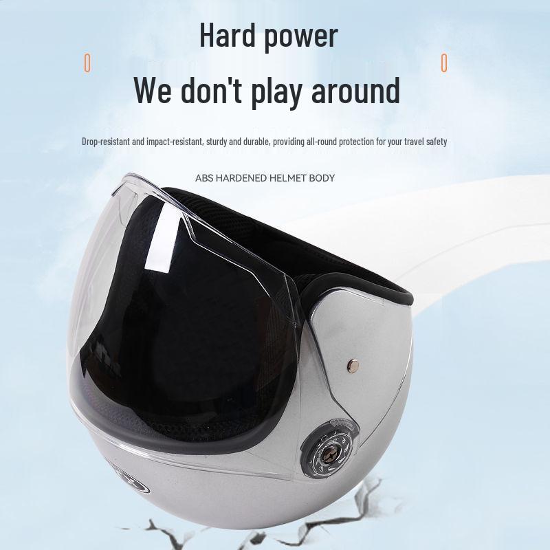 Universal Electric Scooter & Motorcycle Helmet - All-Season, UV Protection, Unisex Design