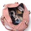 Reisetasche, Gepäcktasche, faltbare Aufbewahrungstasche für Fitness und Mutterschaft, Trennung von Nass und Trocken, große Tasche mit ausziehbarem Griff für das Handgepäck