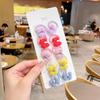 Soft Cartoon Elastic Hair Ties for Kids - Gentle, Non-Pulling Rubber Bands