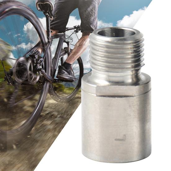 2Pcs/Set Left Right Pedal Extenders Spacers Adapters Anti-rust Effort Saving Waterproof Adapters for Mountain Bikes