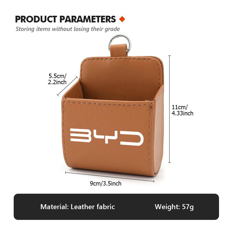 Car Interior Air Vent Storage Box Mini Phone Waste Storage Case For BYD Song Tang Dmi Qing Yuan Plus Atto 3 Act 3 E6 Ev Qin Pro s4