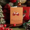 10pcs 3D Merry Christmas Greeting Cards DIY Greetings Postcard Creative Blessing Cards  New Year