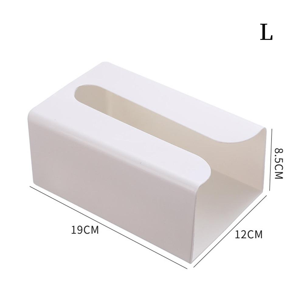 Wall Mounted Tissue Box Waterproof Self Adhesive Napkin Holder Home Disposable Gloves Storage Box Kitchen Paper Organizer Case
