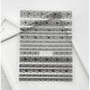 Tomoni Nail Sticker Lace Black 1 Pcs Lace Black