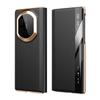Applicable to Huawei matex7 collector's edition mobile phone case smart window x6 electroplating x5 anti-drop x3 men's clamshell leather case
