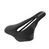 Bike Saddle Shock Absorbing Comfort PU Microfiber Leather Mountain Bike Seat for Road Bike Riding