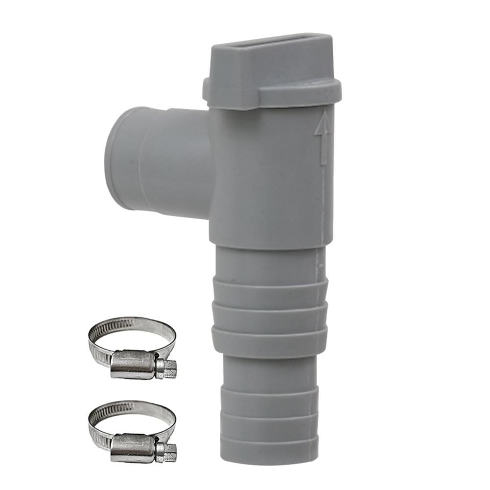 1/2Set PVC Pool Filter Pump Adapter for 32mm Pipe Hoses Connector Leak Proof Pool On/Off Plunger Valve Sealed Replacement Parts