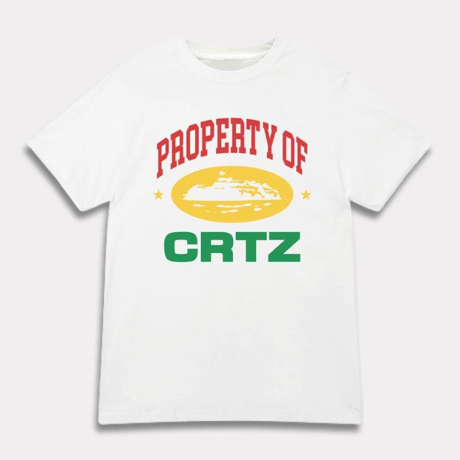 CorteizT-shirt Printed Fashion Street Casual Short-sleeved Tide Street T-shirt European and American Tops
