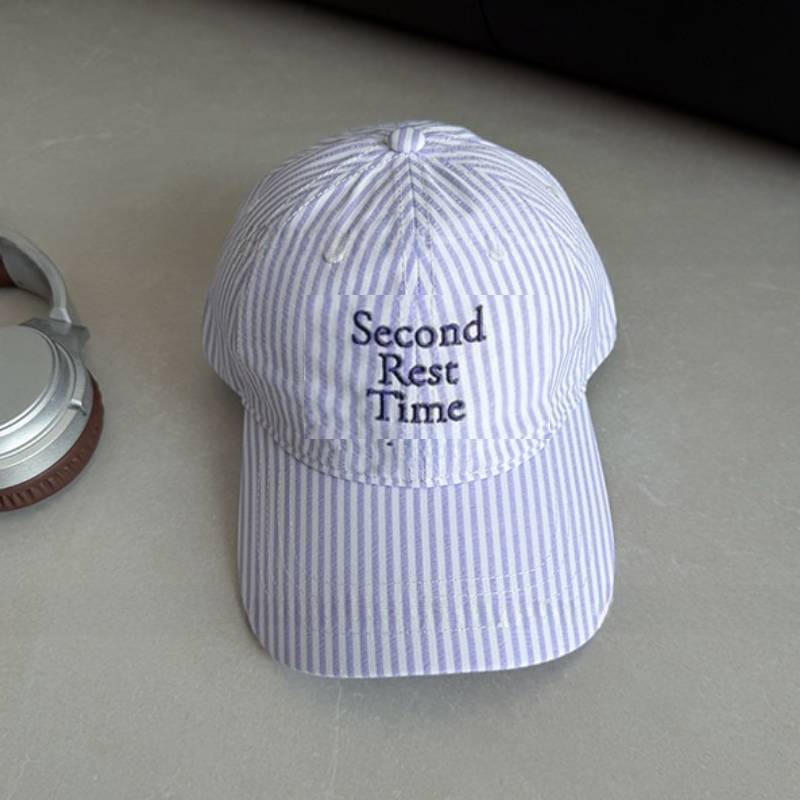 Taak Korean Letter Embroidered Baseball Cap With Sun Protection For Casual Wear