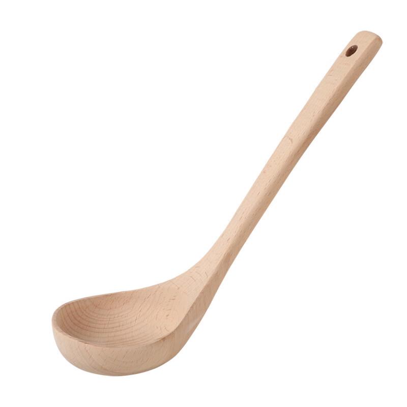 Dirui en Beech Wood Large Soup Spoon