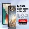 Renaissance Art Paintings  Phone Case For Redmi Note 14 13 12 11 Pro Plus S 5G 14C A3 Soft Black Phone Cover