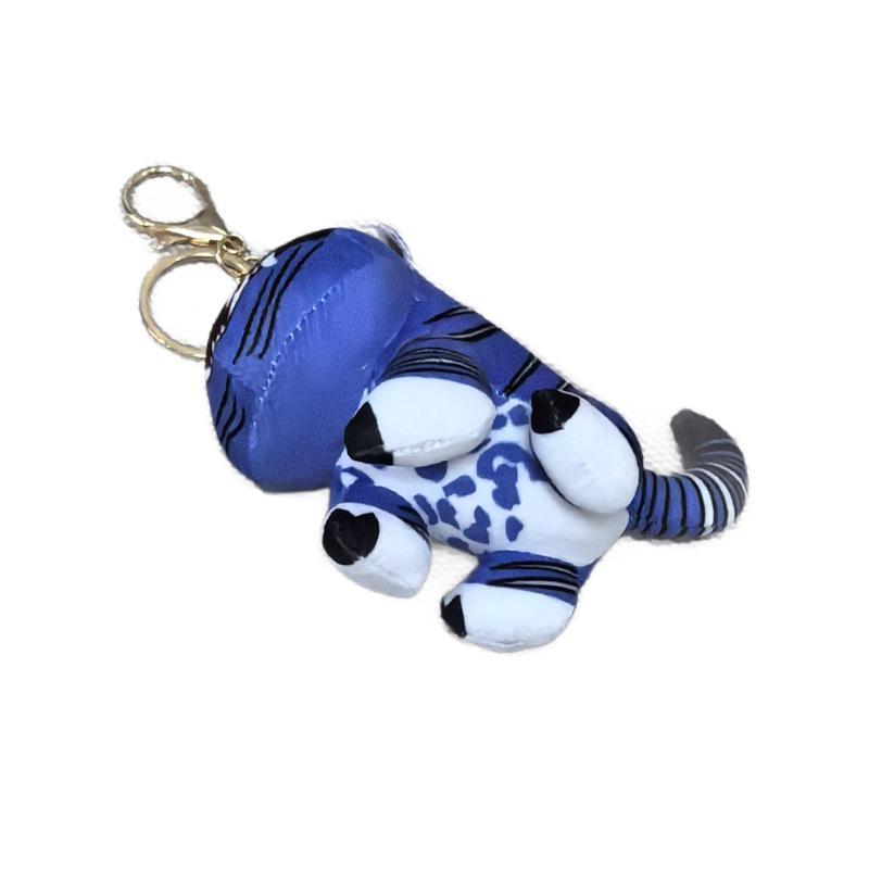 K-POP Demon Hunter Girl Group Tiger Derpy Plush Keychain
