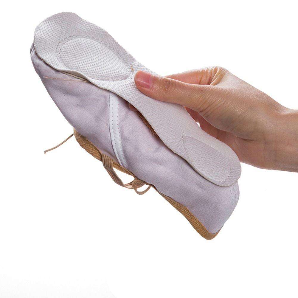 Ballet Dance Latin Dance Leather Canvas Girls Ballet Shoes Gils Shoes Flats Shoes Dance Shoes