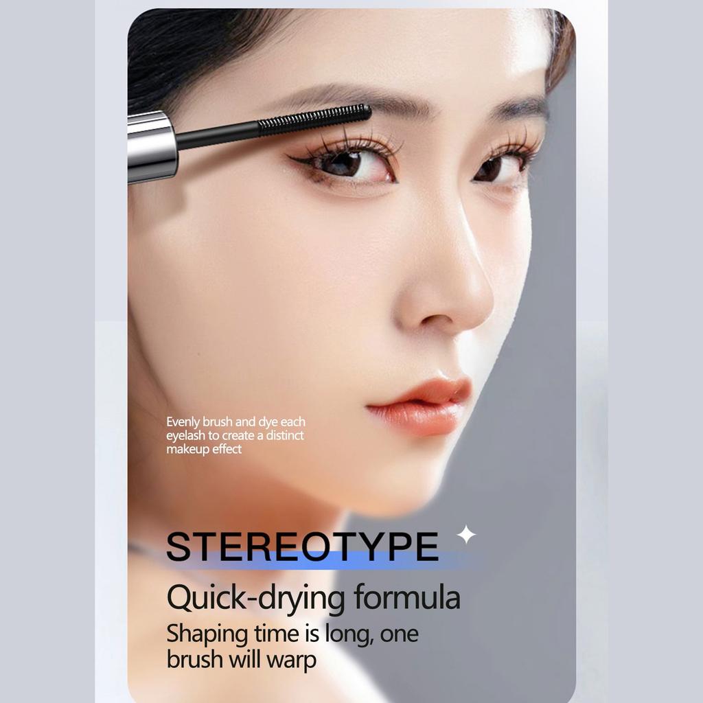 Rimel pentru extensii de gene pentru femei, volumizant, lungime incredibilă, rezistență lungă, formează cocoloașe, rimel fără coji 5g