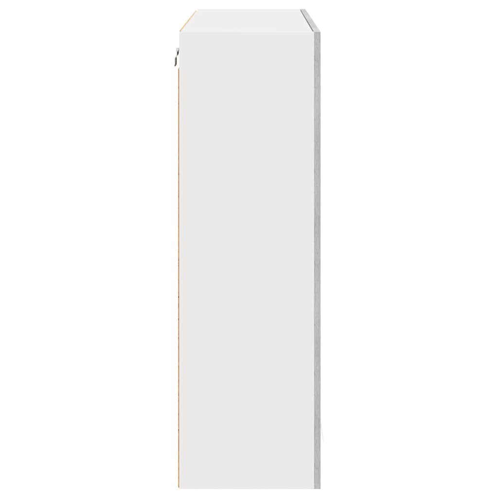 Hanging Cabinet Grey Sonoma 80 X 31 X 100 Cm Particleboard
