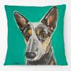 Australian Cattle Dog Shepherd Dog Red Heeler Dachshund Animals Poster Oil Painting Cushion Covers Pillow Case
