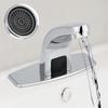 Battery Operated Infrared Faucet PVD Plating Automatic  Faucet  Bathroom Sink