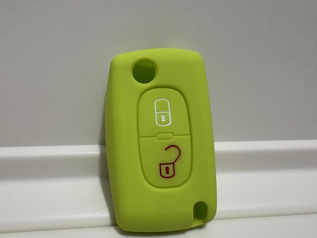 Pusakieyy S Of New Replacement Soft Silicone Car Key Case Fob Cover For Citroen C1 C2 C3 Etc. 2 Button Remote Flip Fob Holder