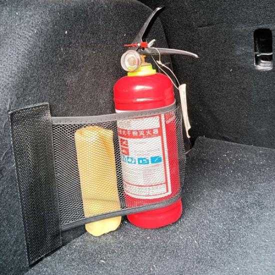 Car Trunk Elastic Mesh Organizer Fixing Bet Storage Bag Storage Tool Accessory
