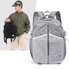 Schoolbag Casual Lightweight Backpack Men and Women Outdoor Travel Backpack Contrasting Nylon Large Capacity Drawstring Design Fashion Trend
