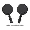Bike Rearview Mirror Foldable 360 Degree Rotation Convex Acrylic High Strength Handlebar Mirror