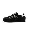 Originals Superstar 2 Tinte Bestellung Leder Abriebfest Niedrige Skateboard-Schuhe Unisex Schwarz JI0079(Team1388-)