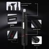 3-in-1 Men's Grooming Kit: Shaver, Nose & Eyebrow Trimmer, USB Rechargeable.