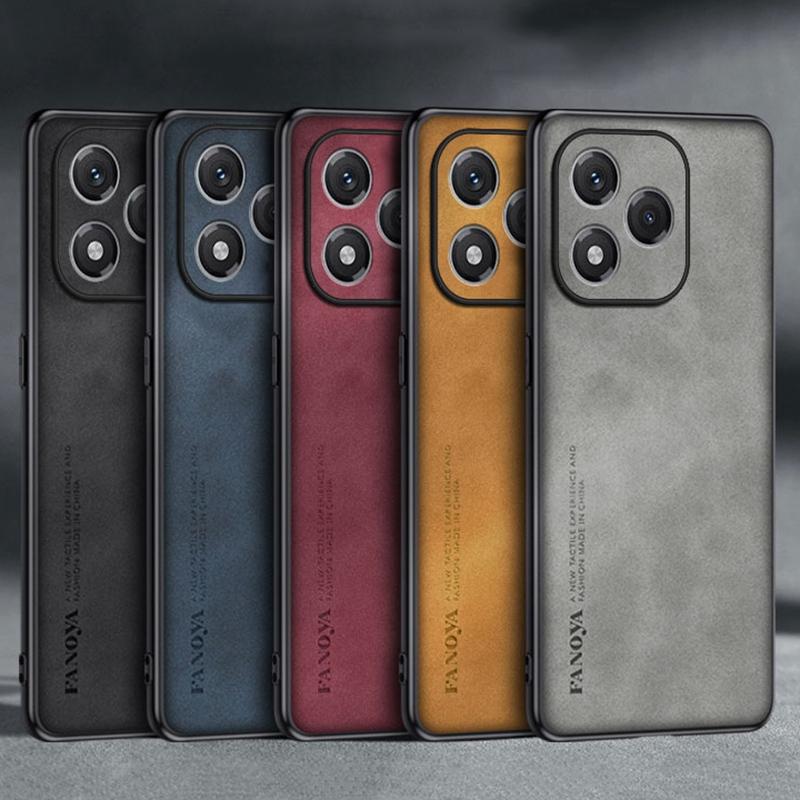 Husă Pentru Honor 400 Lite 5G Husă de Telefon din Piele PU de Lux Pentru Honor400 Lite Capac Spate Silicon Mat Rezistent la Șocuri Protecție Completă