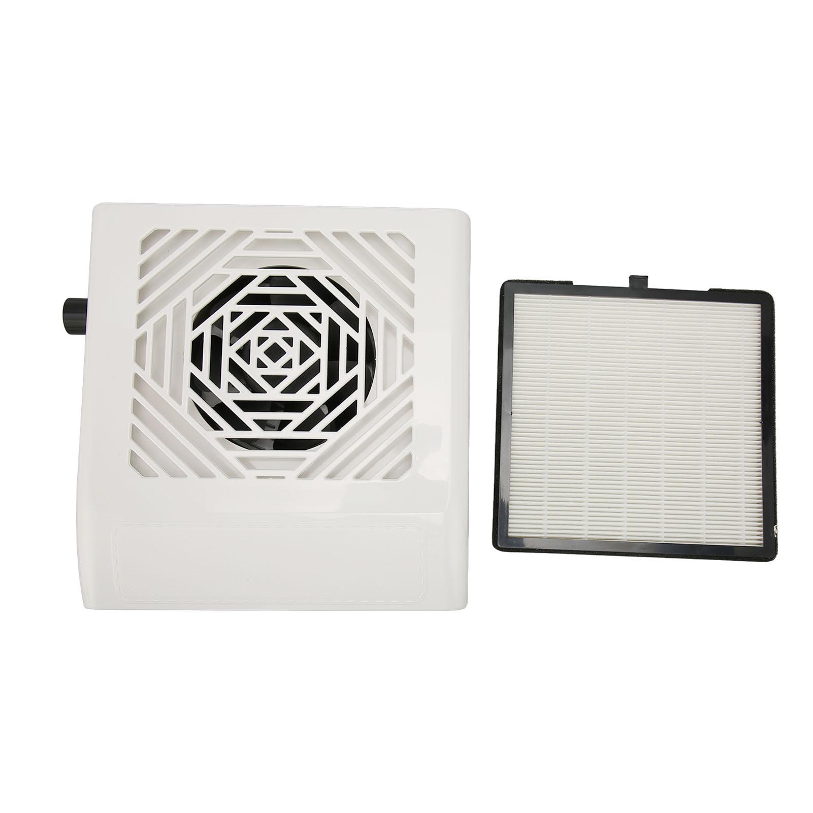 

80 Вт пылесос для ногтей пылесос перезаряжаемый регулируемый мощный вентилятор для ногтей EU PLUG