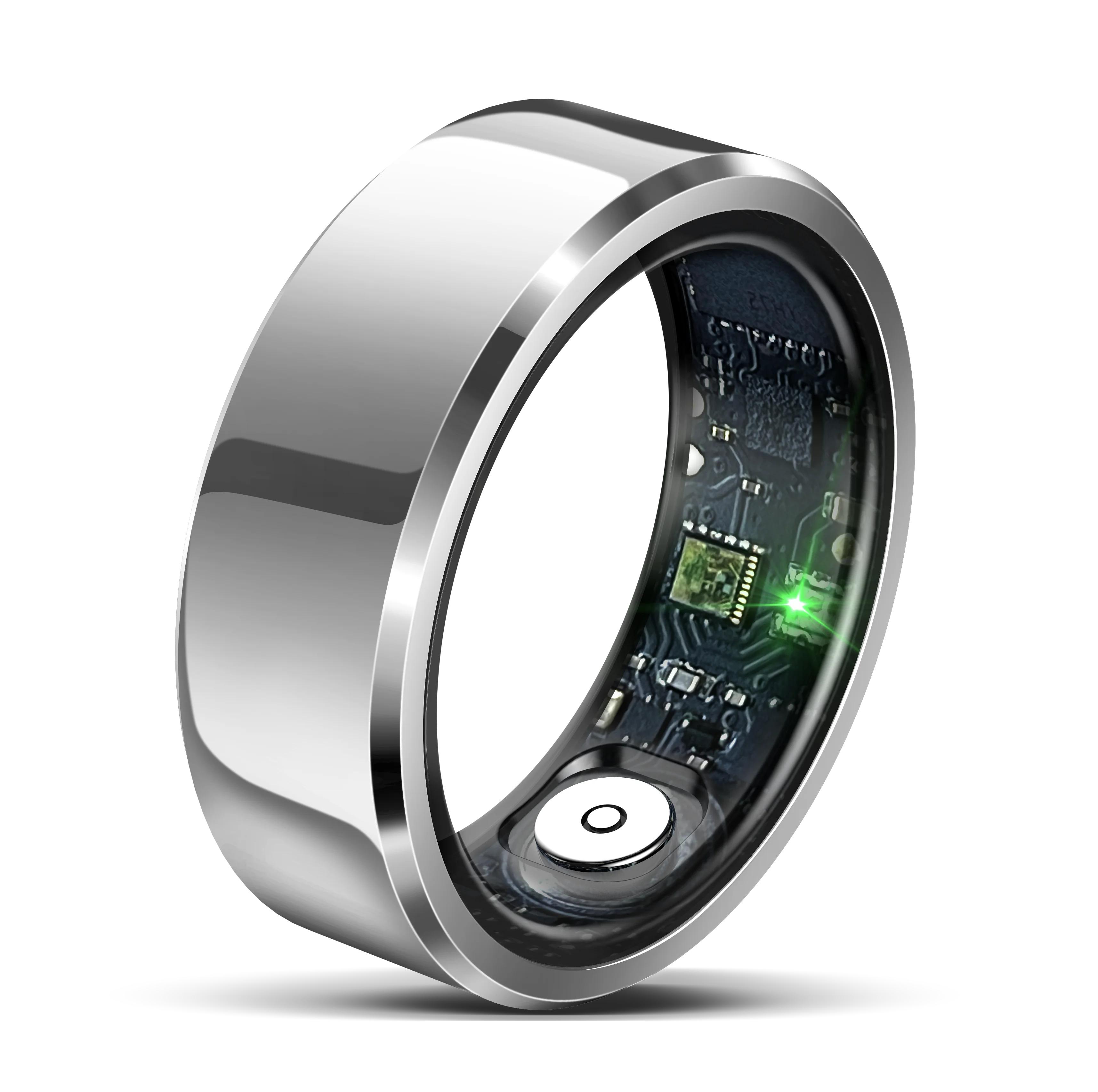 

Smart Ring Чоловіки Жінки Здоров я Виявлення ЧСС Монітор кисню в крові Спорт Трекер IP68 Водонепроникний Великий акумулятор R06 8
