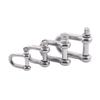 Lükūn D-Shaped Stainless Steel Shackle