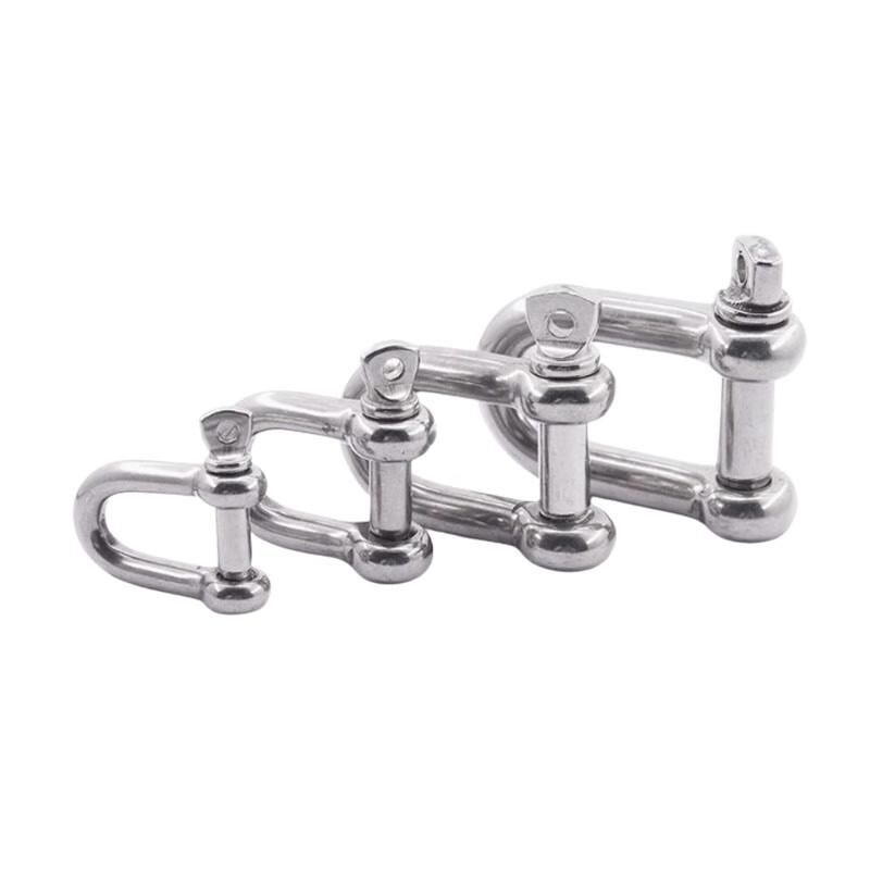 Lükūn D-Shaped Stainless Steel Shackle