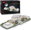 3D Led Puzzle White House Washington Usa Gift Set 151Pcs