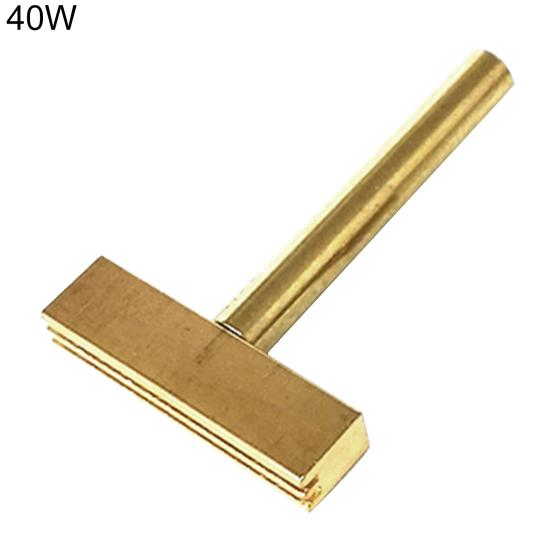 30/40/60W Welding Head Soldering Electric T Shape Iron Tip Hot Pressing Strip