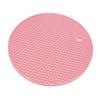Rubber Non-Slip Resistant Mat Colorful Round Cushion Placemat Pot Holder Table Silicone Mat