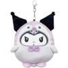 Hatayama Shoji Sanrio Reel Pass Case Pastel Marine Kuromi X Penguin Commuter Holder IC Card with Telescopic Ticket Gate Touch Commuting To 63203813