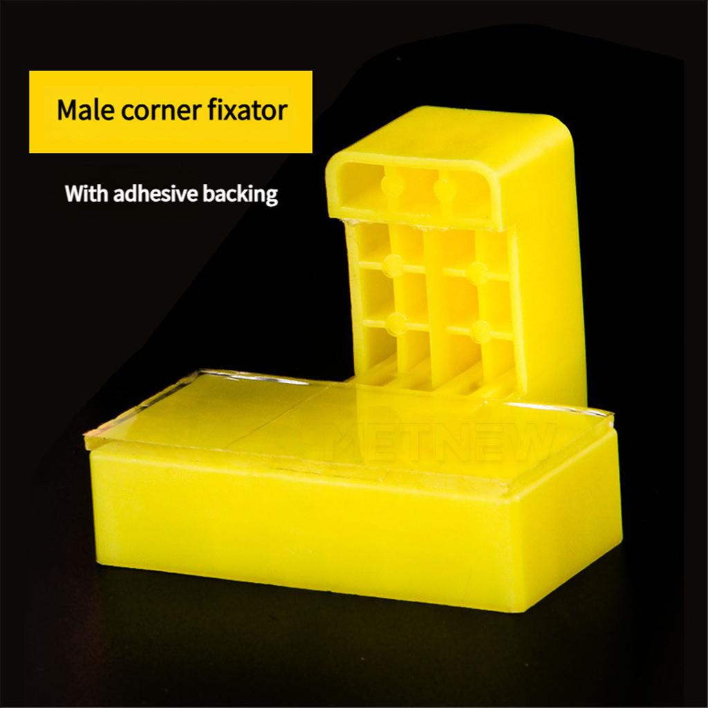 Korektor Krawędzi Płytek Klipsy Poziomujące Krawędzie Narzędzie do Wyrównywania Narożników Płytek Ściennych z Wytrzymałych Materiałów PP