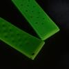 20mm Quick Release FKM Rubber Watch Strap Glow Tropical Design Flat End Universal Fit Durable
