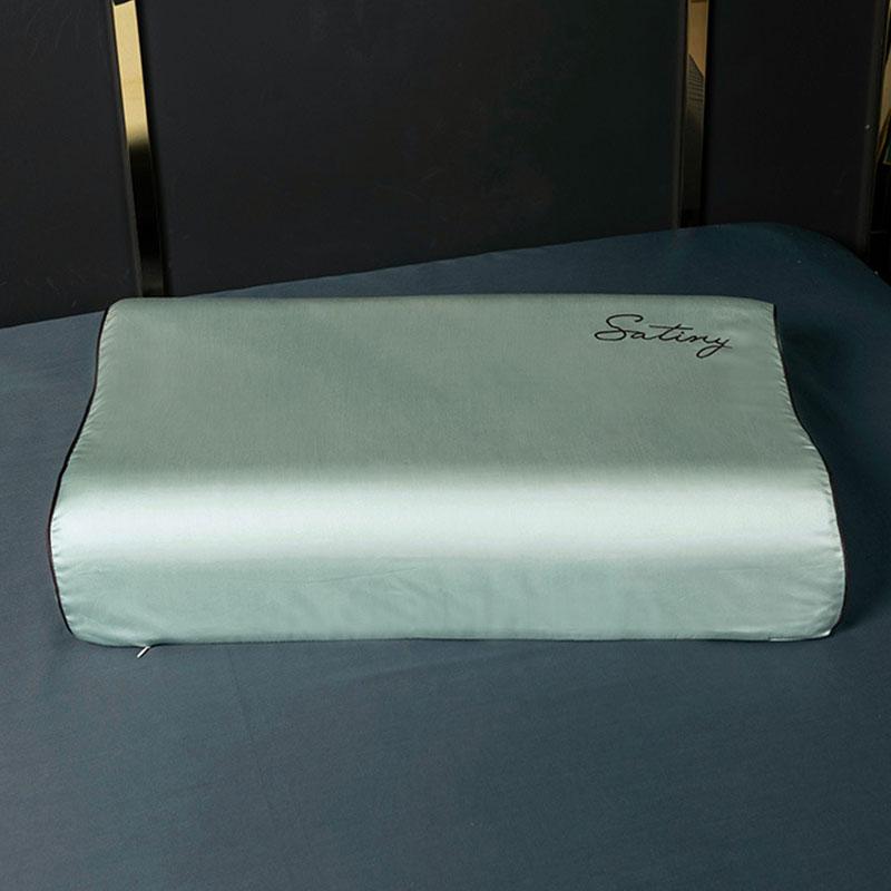 30x50/40x60cm Cotton Pillowcase Memory Foam Bed Orthopedic Latex Pillow Cover Sleeping Pillow Protector Pillowslip Bedding Set