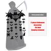 Portable Paper Bat Ornament Easy Install Halloween Window Wall Decorations For Home Office Party
