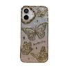 Electroplated 3D Butterfly Gradient Glitter Drop-Proof Case for iPhone 17 Pro Max