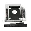 Universal 12.7Mm Sata 2Nd Ssd Hdd Hard Drive Caddy For Cd/Dvd-Rom Optical Bay Us
